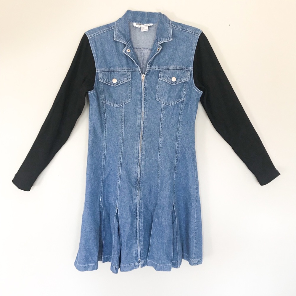 Vintage Jean Dress - Picture 3 of 4